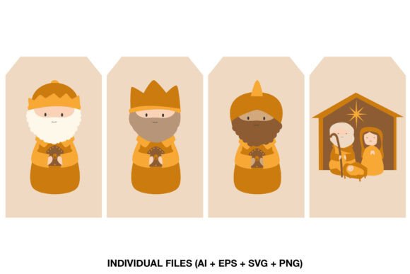 Download Nativity Christmas Gift Tags Printable - Premium Resources