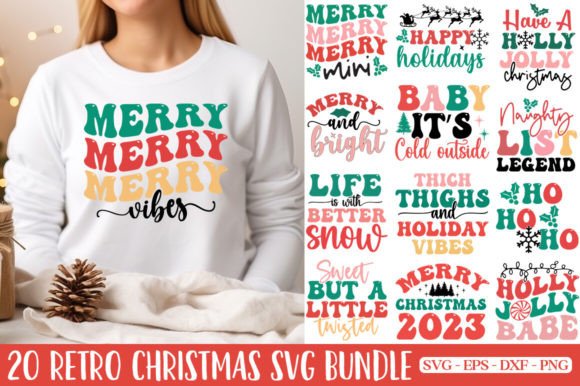 Download Retro Christmas SVG Bundle - Retro christmas svg bundle Collection