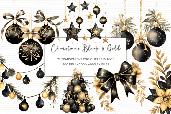 Download Christmas Decoration Watercolor Clipart - Christmas decoration Collection