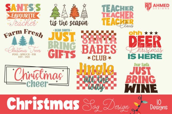 Download Retro Christmas SVG Bundle - Retro christmas svg bundle Collection