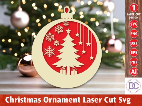 Download Christmas Ornament Laser Cut File - Christmas ornament laser cut file Collection