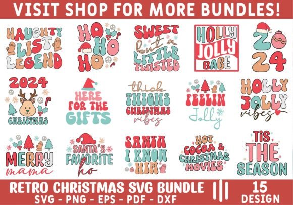 Download Retro Christmas Svg Bundle - Retro christmas svg bundle Collection