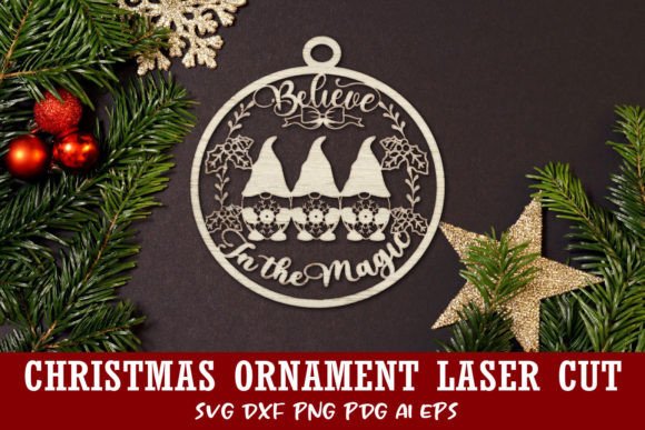 Download Christmas Ornament Laser Cut File. - Christmas ornament laser cut file Collection