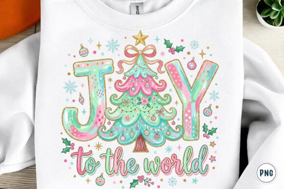 Download Pink Christmas Png, Joy to the World Png - Joy Collection