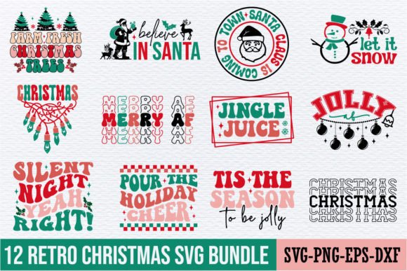 Download Retro Christmas Svg Bundle - Retro christmas svg bundle Collection