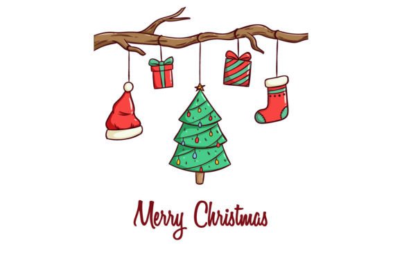 Download Christmas Decoration with Pine Tree - Christmas decoration Collection