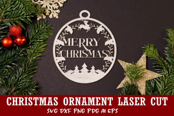 Download Christmas Ornament Laser Cut File. - Christmas ornament laser cut file Collection