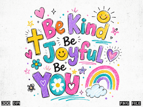 Download Be Kind Be Joyful Be You Christian Kids - Joy Collection