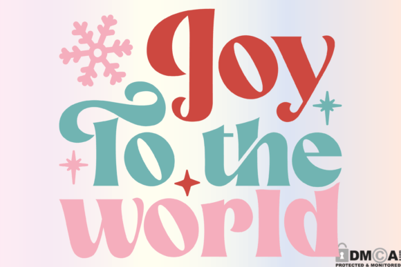 Download Joy to the World Svg Retro Christmas Png - Joy Collection